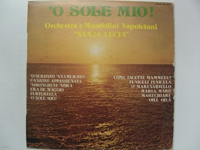 LP(수입) Orchestra E Mandolini Napoletani: 'O Sole Mio! 