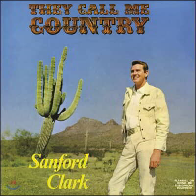 Sanford Clark — They Call Me Country 앨범 커버