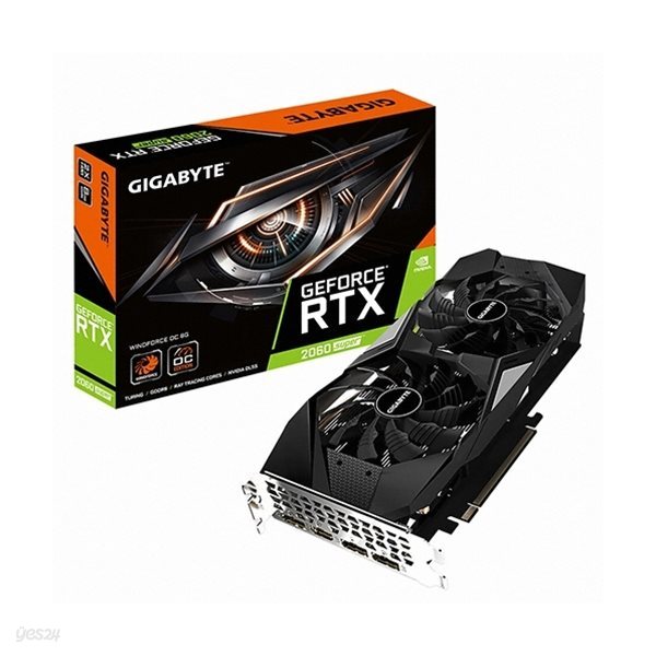 GIGABYTE 지포스 RTX 2060 SUPER WINDFORCE OC D6 8GB