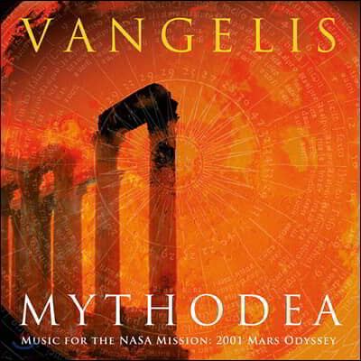 Vangelis — Mythodea Music For The NASA Mission 2001 Mars Odyssey 앨범 커버