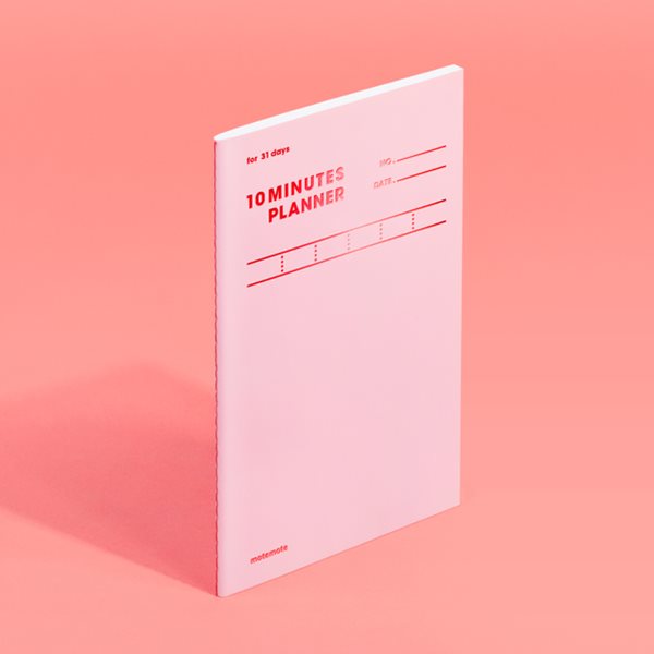 [모트모트] 텐미닛 플래너 31DAYS 컬러칩 - 로즈쿼츠