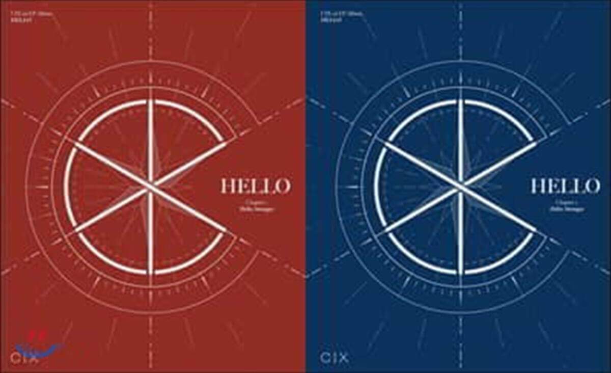 씨아이엑스 (CIX) - HELLO Chapter 1. Hello, Stranger (버전 2종 중 랜덤발송)
