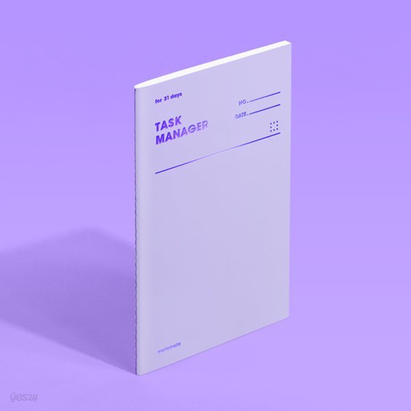 [모트모트] 태스크 매니저 31DAYS 컬러칩 - 바이올렛