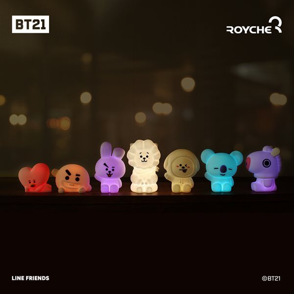 로이체 BT21 LED 무드등 무드램프