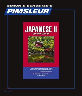 Pimsleur Japanese Level 2 CD, 2: Learn to Speak and Understand Japanese with Pimsleur Language Programs