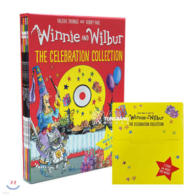 마녀 위니 셀레브레이션 컬렉션 6종 세트 (CD 2장 포함) : Winnie and Wilbur: the Celebration Collection