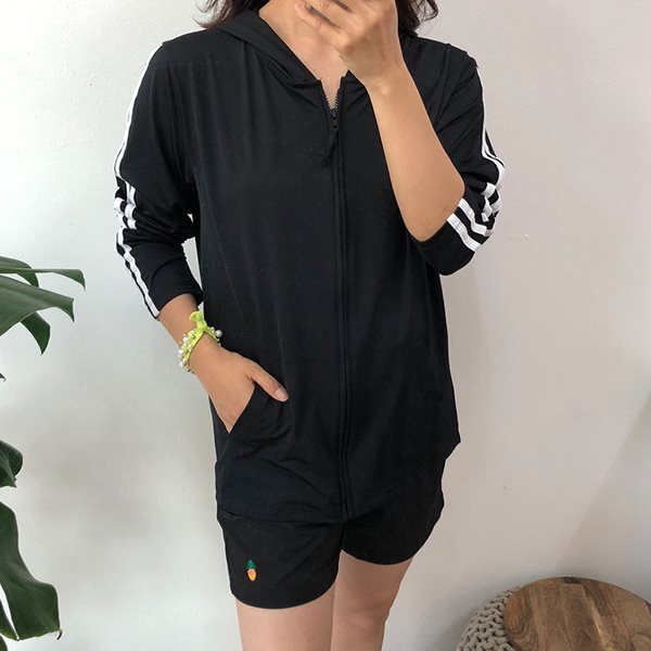 [swimwear] 비치 후드집업