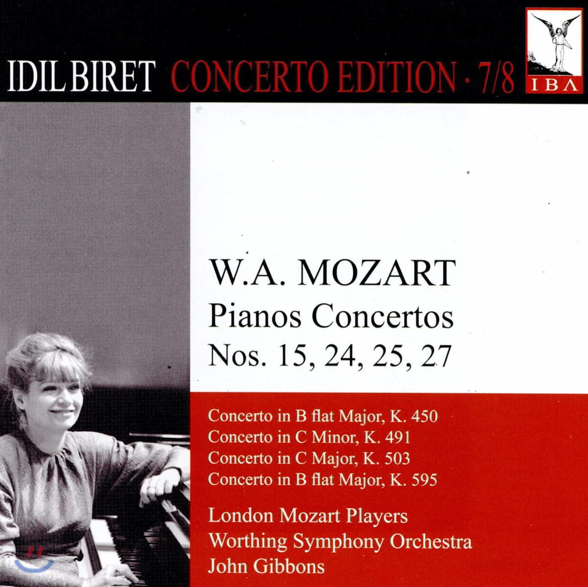 Idil Biret Concerto Edition Vol. 7 - 모차르트: 피아노 협주곡 15, 24, 25, 27번 (Mozart: Piano Concertos K450, 491, 503, 595) 