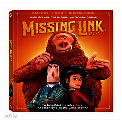 Missing Link (미싱 링크)(한글무자막)(Blu-ray+DVD) - 예스24