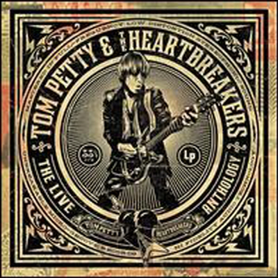 Tom Petty & The Heartbreakers — Live Anthology 앨범 커버