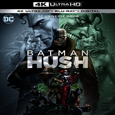 Batman: Hush (배트맨 허쉬) (2019) (한글무자막)(4K Ultra HD + Blu-ray + Digital)