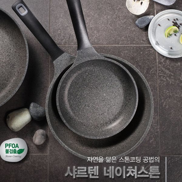 PN풍년 샤르텐 네이쳐스톤 후라이팬/궁중팬 20~30cm