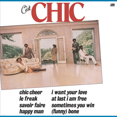 Chic — C'est Chic (2018 Remaster)(HalfSpeed Mastering) 앨범 커버