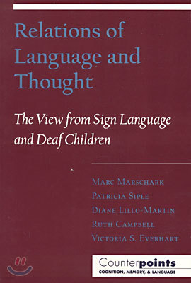 Relations of Language and Thought: The View from Sign Language and Deaf Children