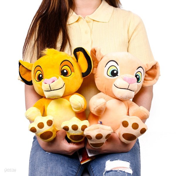 디즈니 심바 날라 라이온킹 인형 25cm Disney 정품 라이언킹 사자 캐릭터 봉제 doll