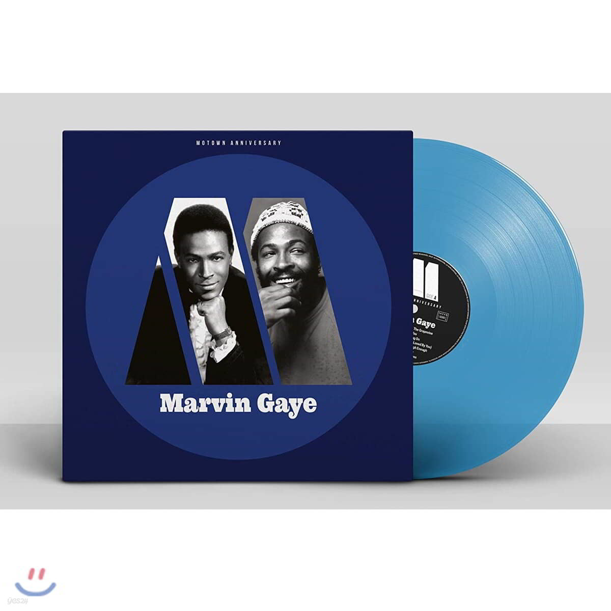 Marvin Gaye - Motown Anniversary 마빈 게이 베스트 앨범 [블루 컬러 LP]