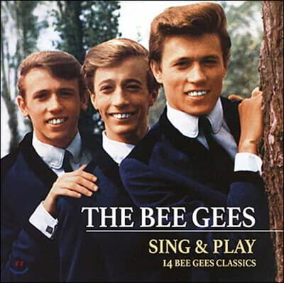 Bee Gees — 데뷔 앨범 Sing & Play 14 Bee Gees Classics 앨범 커버