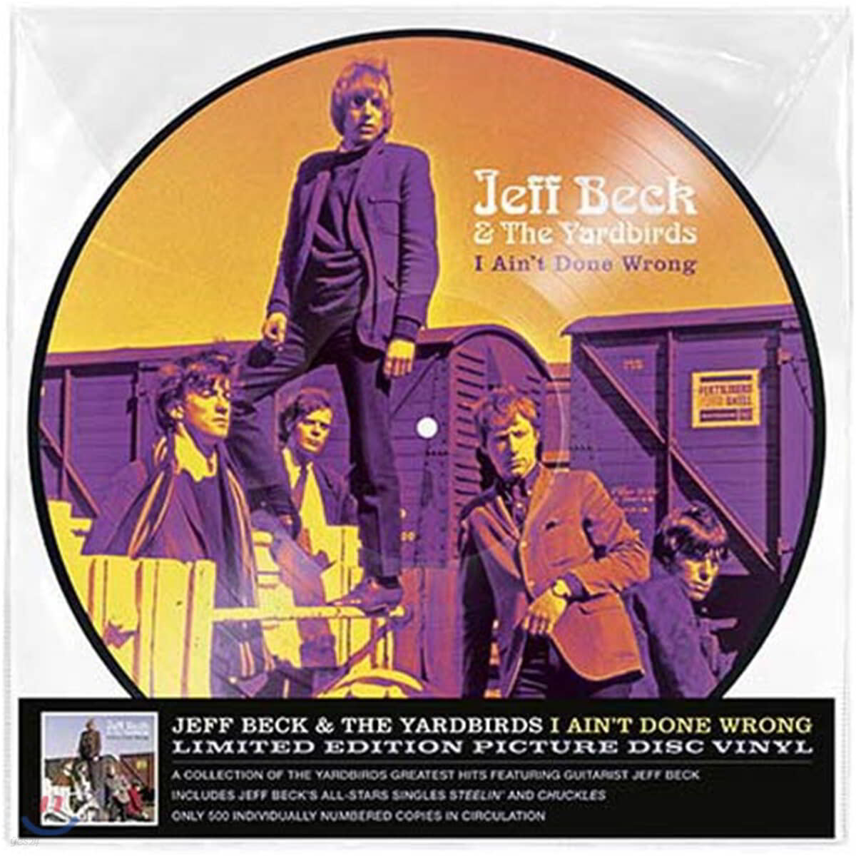 Jeff Beck &amp; The Yardbirds (제프 벡 &amp; 야드버즈) - I Ain’t Done Wrong [픽쳐 디스크 LP]
