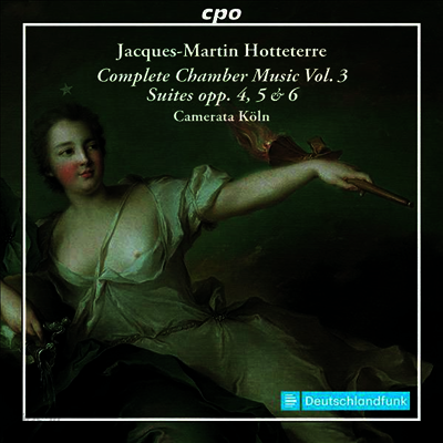오트테르: 실내음악 (Hotteterre: Chamber Music 3) (2CD) - Camerata Koln
