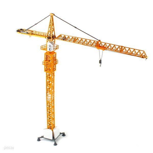 1/50 TOWER SLEWING CRANE(KDW250177YE)타워 크레인 중장비 모형