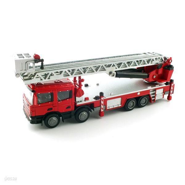 1/50 LADDER FIRE ENGINE(KDW250122RE) 레더 카 소방차 중장비 모형