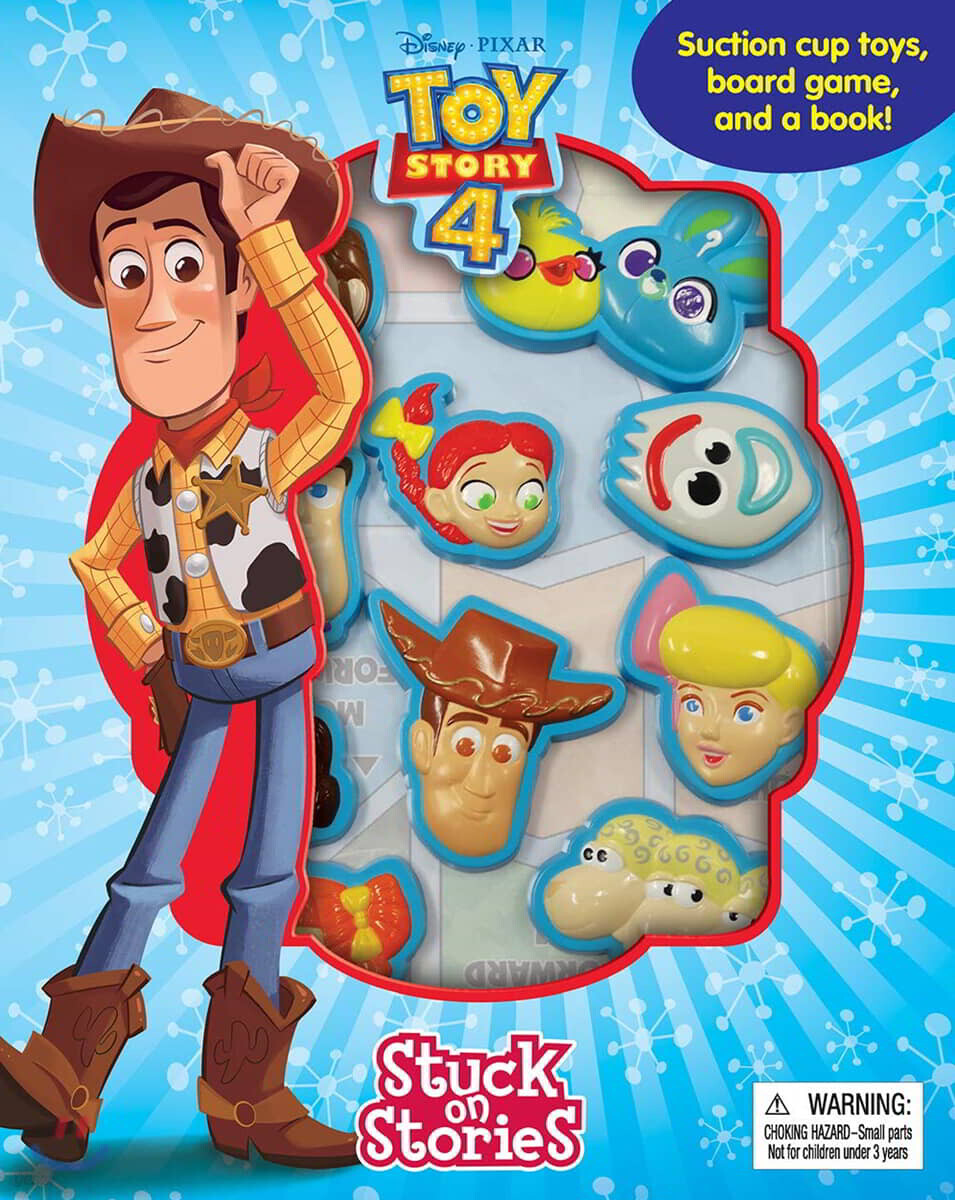 Disney Pixar Toy Story 4 Stuck on Stories : 디즈니 픽사 토이스토리 4 스턱온