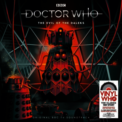 O.S.T. - Doctor Who - Evil Of The Daleks (닥터후)(O.S.T)(180G)(Red 4LP)