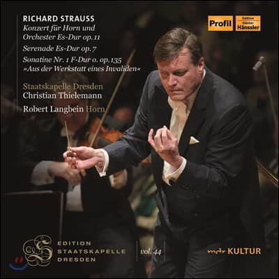 Christian Thielemann Ʈ콺: Ÿ, ȣ ְ 1, , ҳƼ 1 (Strauss: Konzert fur Horn und Orchester)