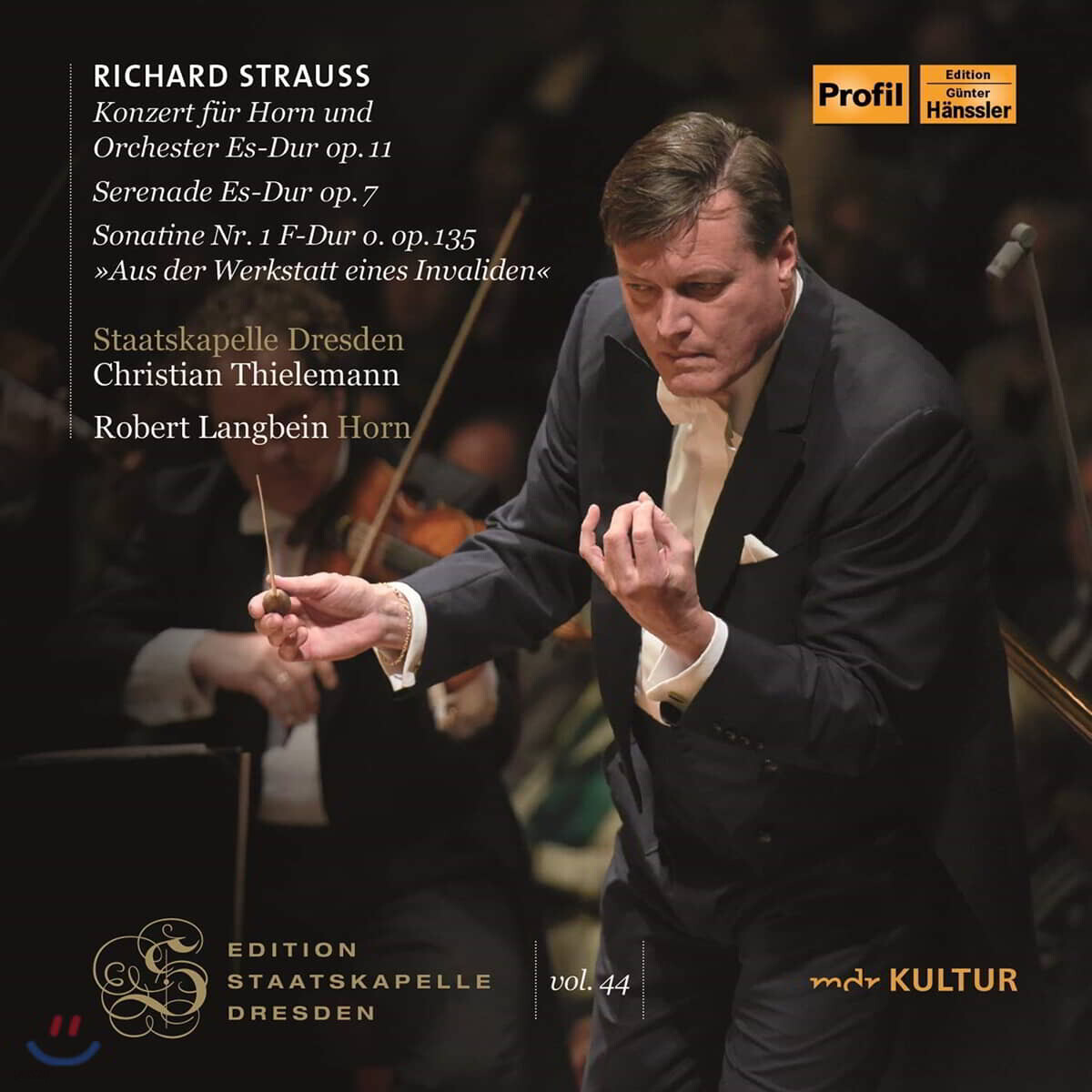 Christian Thielemann 슈트라우스: 메타모르포젠, 호른 협주곡 1번, 세레나데, 소나티네 1번 (Strauss: Konzert fur Horn und Orchester)