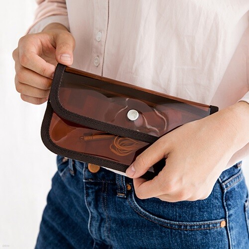 코이 BUTTON CLUTCH X WALLET
