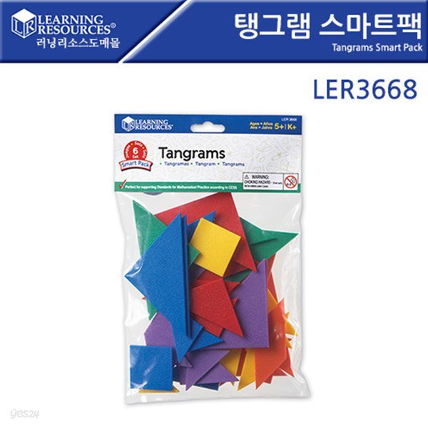 교육완구 러닝리소스 탱그램 스마트팩 Tangrams Smart Pack LER3668