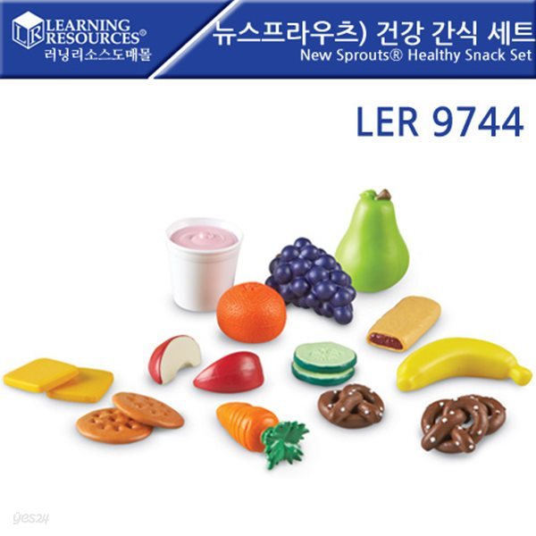 교육완구 러닝리소스 LER 9744 뉴스프라우츠 뉴스프라우츠 건강 간식 세트