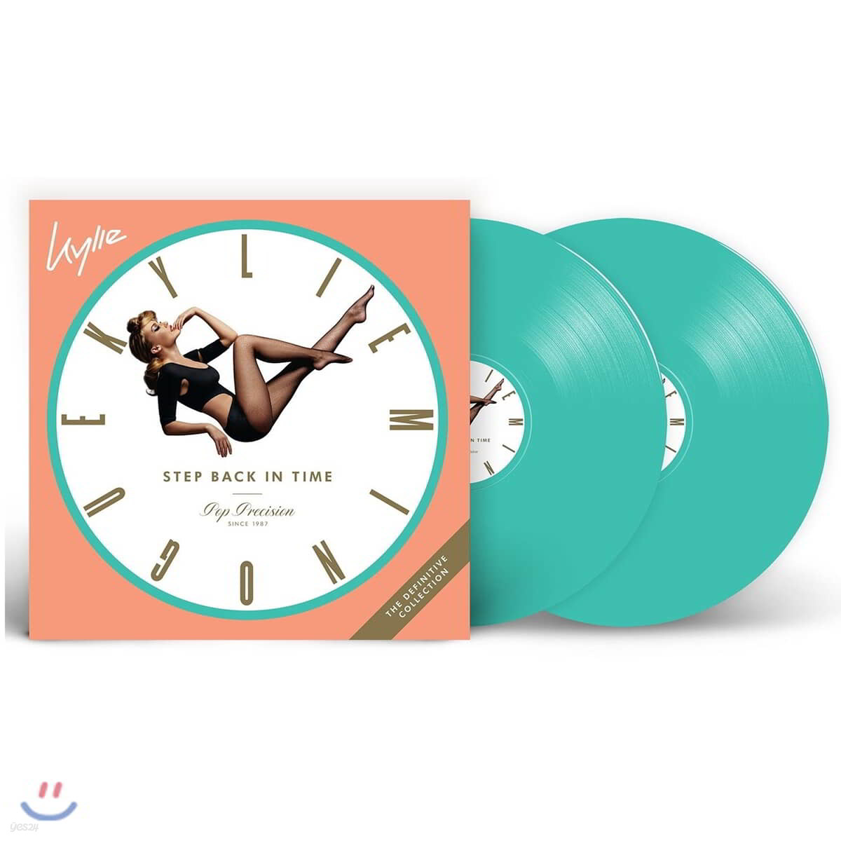 Kylie Minogue - Step Back in Time: The Definitive Collection 카일리 미노그 히트곡 모음집 [민트 그린 컬러 2LP]