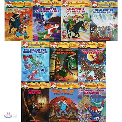 Geronimo Stilton #21-30권 Bundel Set