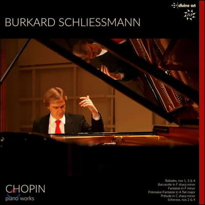 Burkard Schliessmann — Burkard Schliessmann 쇼팽: 피아노 연주집 (Chopin: Piano Works) 앨범 커버