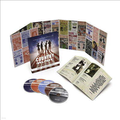 O.S.T. - Country Music: A Film By Ken Burns (Ʈ ) (Soundtrack)(5CD)