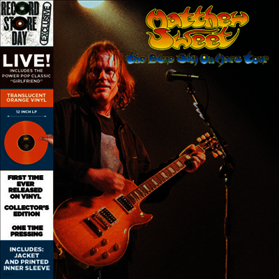 Matthew Sweet — The Blue Sky On Mars Tour 앨범 커버