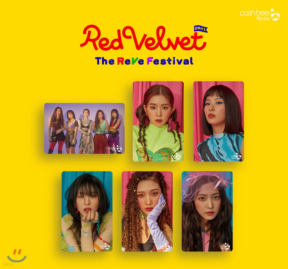 Red Velvet(레드벨벳) - 캐시비 교통카드 [단체 ver.]