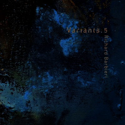 Richard Barbieri — Variants.5 (Gatefold) 앨범 커버