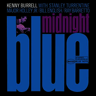 Kenny Burrell — Midnight Blue 앨범 커버