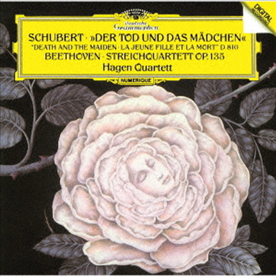 베토벤: 현악 사중주 16번, 슈베르트: 현악 사중주 14번 '죽음과 소녀' (Beethoven: String Quartet Op.135, Schubert: 'Death And The Maiden') (SHM-CD)(일본반) - Hagen Quartett