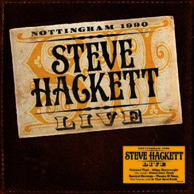 Steve Hackett — Live 앨범 커버