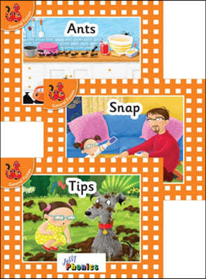 The Jolly Phonics Orange Level Readers Set 1