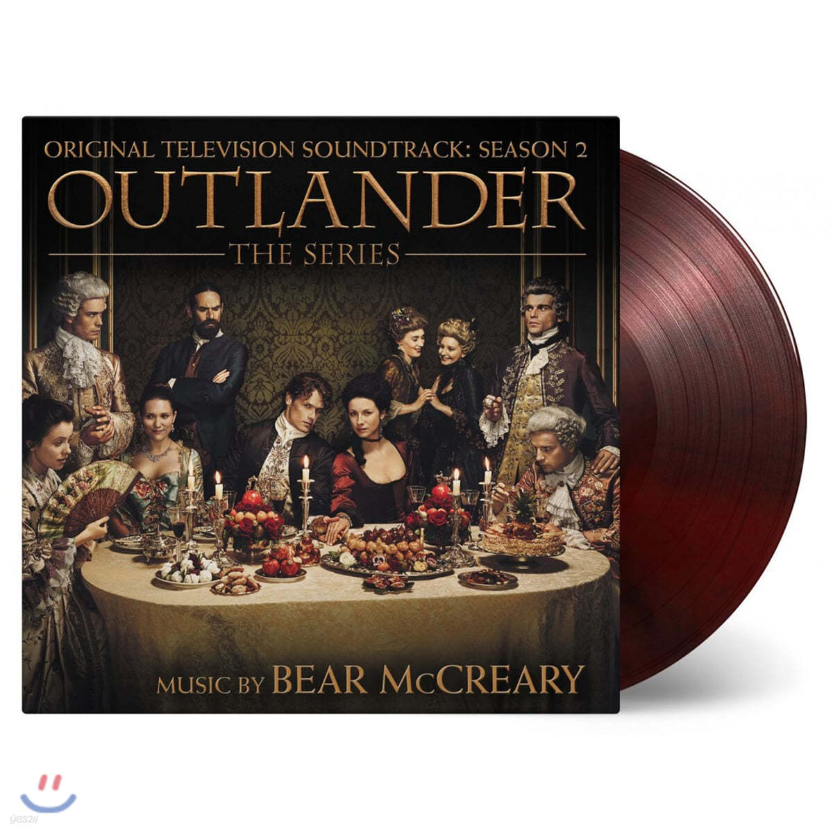 아웃랜더 시즌2 드라마음악 (Outlander Season 2 Original Television Soundtrack by Bear Mccreary 베어 맥크레리) [레드 & 블랙 컬러 2LP]