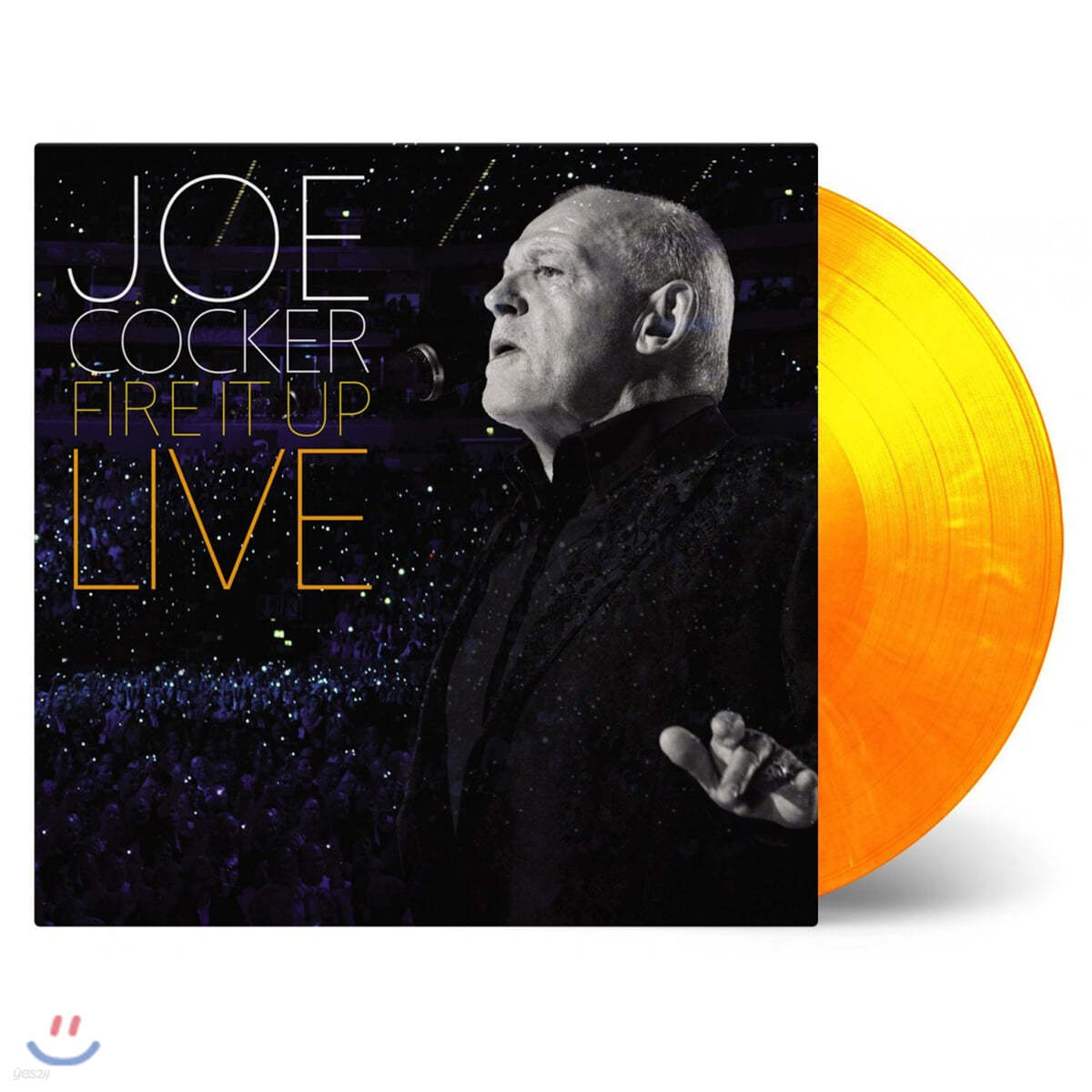 Joe Cocker (조 카커) - Fire It Up (Live) [레드 &amp; 오렌지 컬러 3LP]