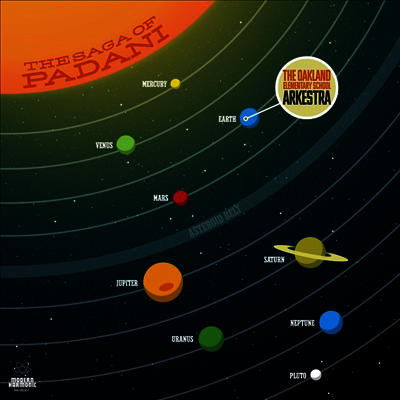 Oakland Elementary School Arkestra — The Saga Of Padani (Gatefold) 앨범 커버