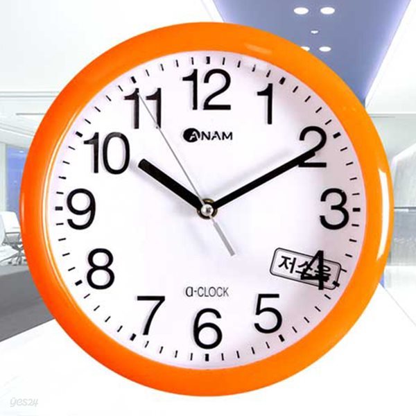 [글륵] 저소음 A-CLOCK 3D 벽시계 ORM