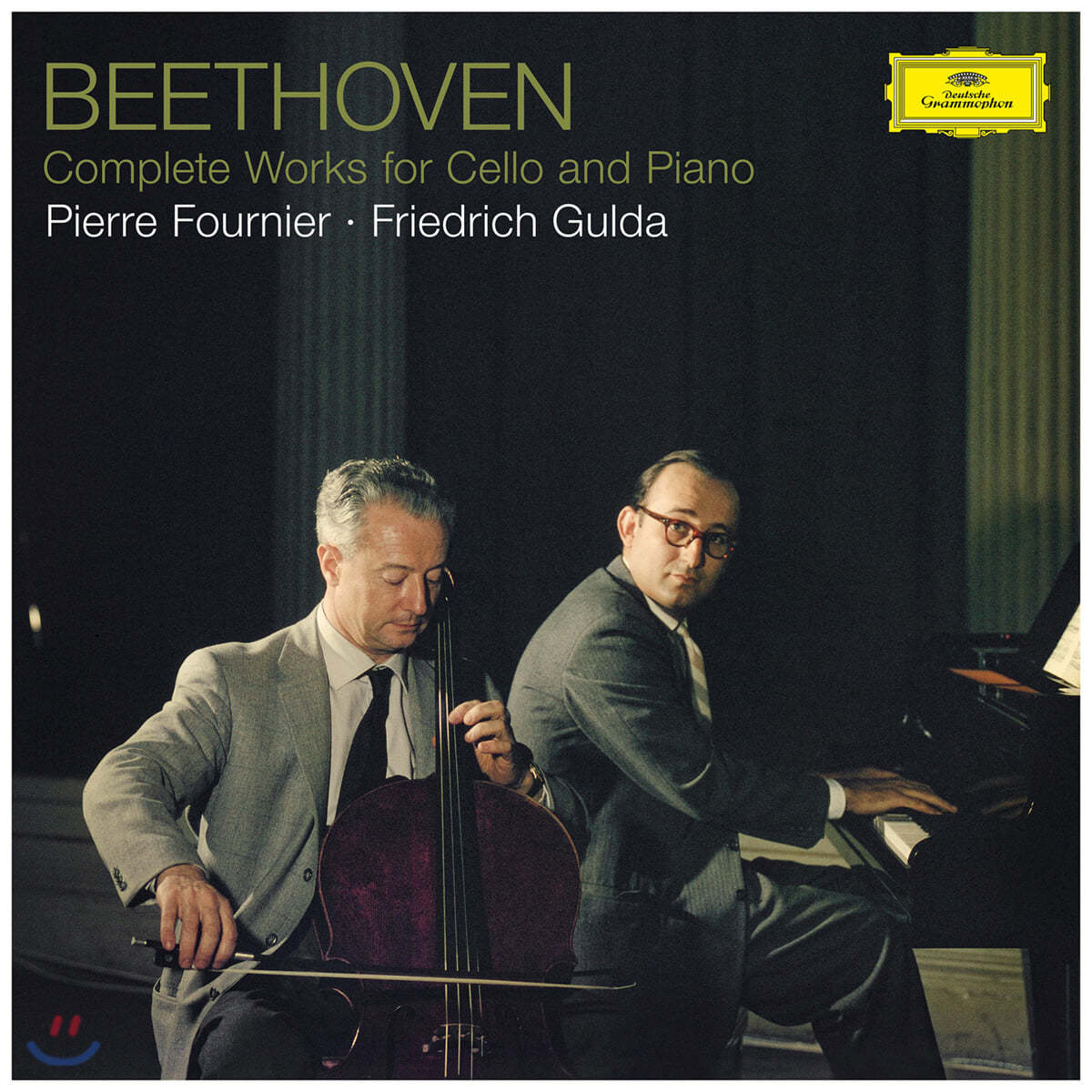 Pierre Fournier / Friedrich Gulda 베토벤: 첼로 소나타 전곡집 (Beethoven: Complete Works for Cello and Piano) [3LP]