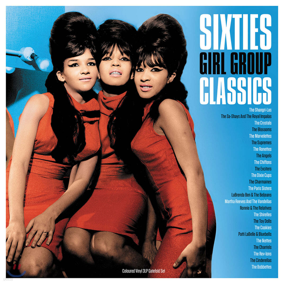 1960년대 여성 그룹 명곡 모음집 (Sixties Girl Group Classics) [블루 컬러 3LP]