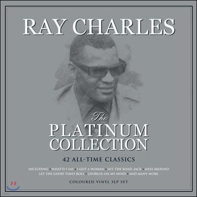 Ray Charles (레이 찰스) - The Platinum Collection [화이트 컬러 3LP]
